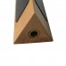 FixtureDisplays® Classic Beer Tap Handle with Three Sided Chalkboard, Triangular Shape 14011